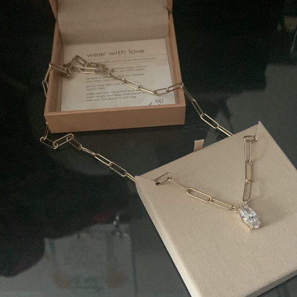 Jacyln Hill Jewelry - 🍃 Jaclyn Hill “Solitare” Necklace 🍃